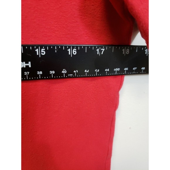 Under Armour Heat Gear Youth XL Loose “Full Time Job” Basketball Logo Red TShirt - Picture 5 of 6